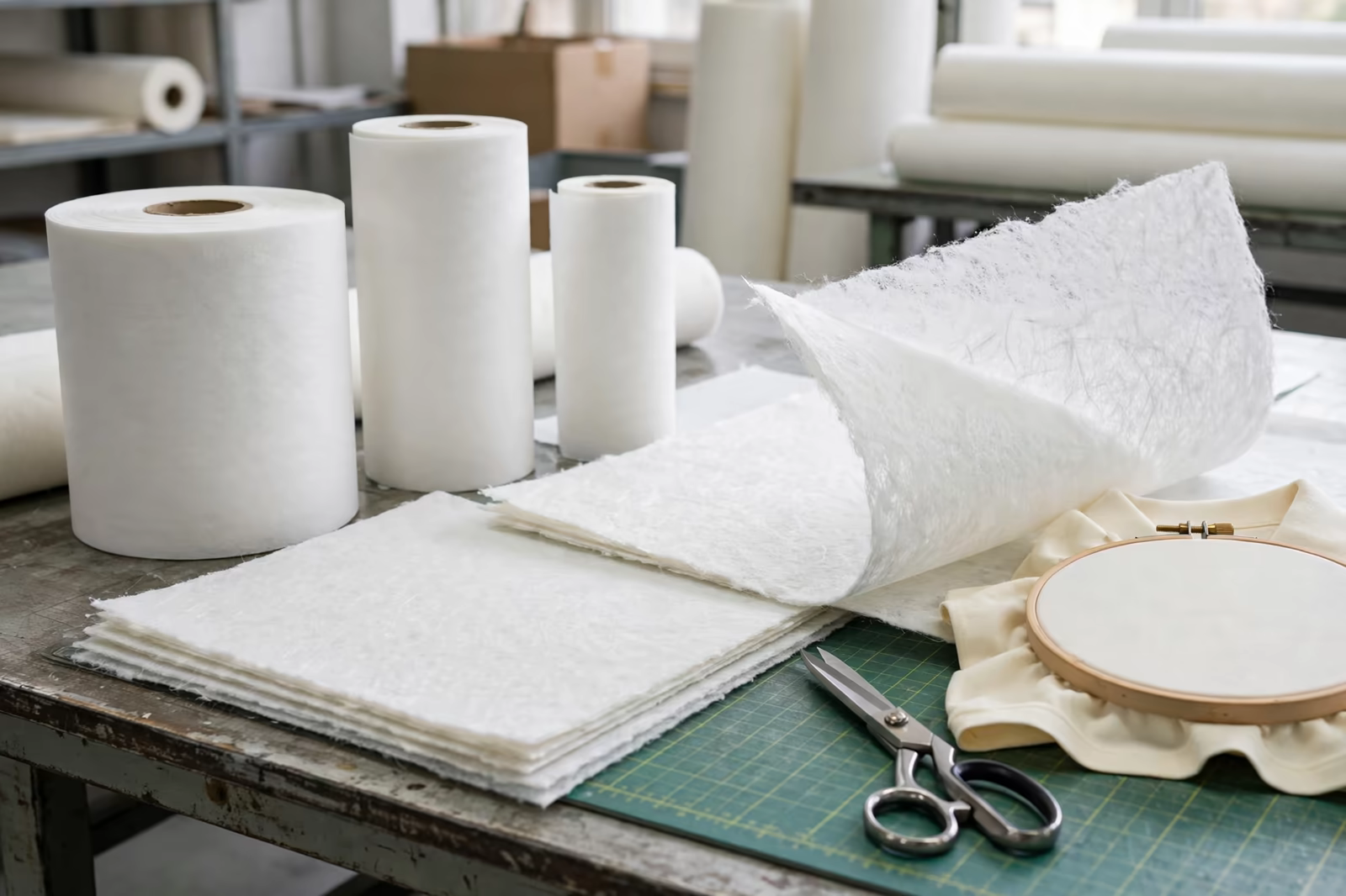 Embroidery stabilizer backing rolls and sheets in Bangladesh