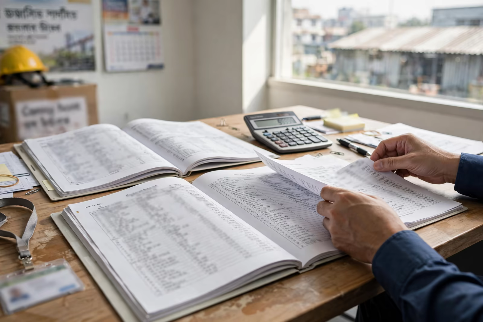 Payroll and working hours records under audit review