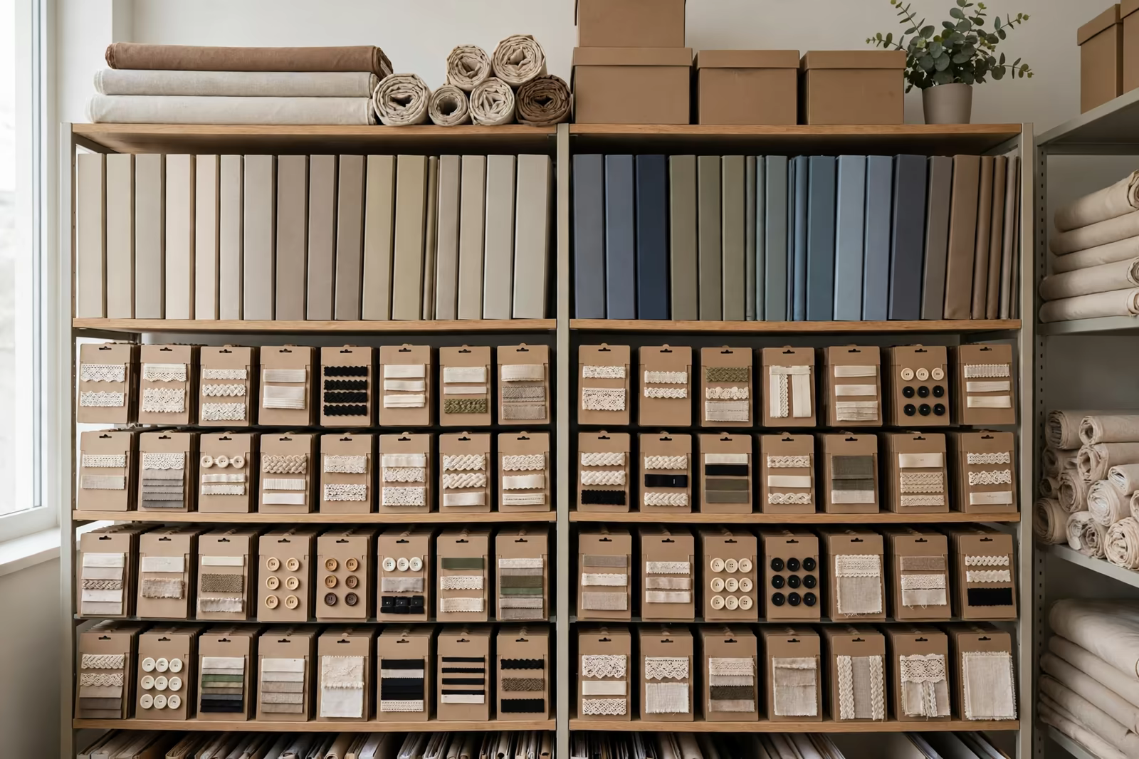 Specification binders and trim cards archive in Bangladesh