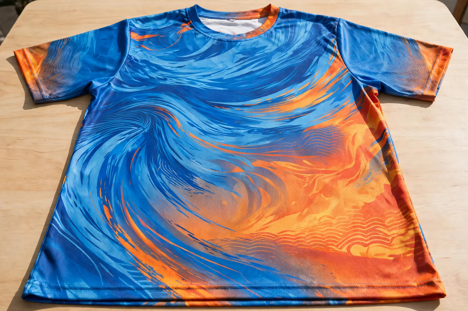 Sublimation printed sports jersey all over design in Bangladesh