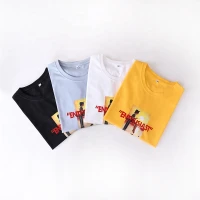 Garment Factory for Men's T-shirt Printing Sports Quick-drying Breathable Slim